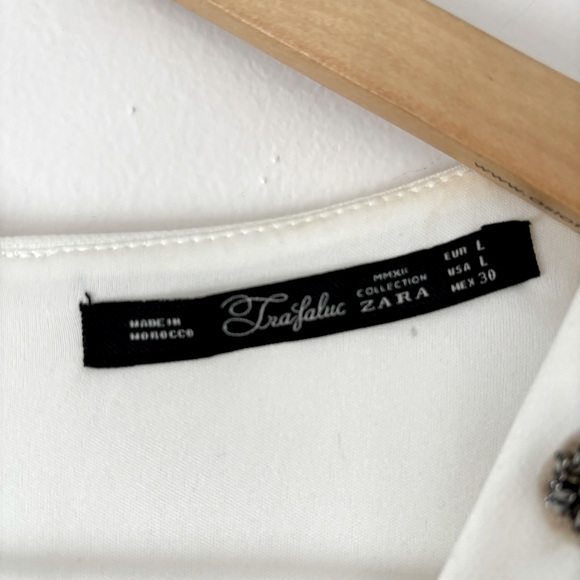 Cute Cocktail ZARA Dress Size L - Picture 6 of 9